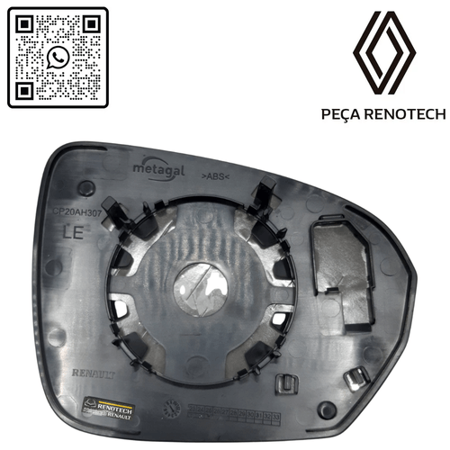 RN 62976R-L 963662976R LENTE DO RETROVISOR ESQ. KARDIAN - 2